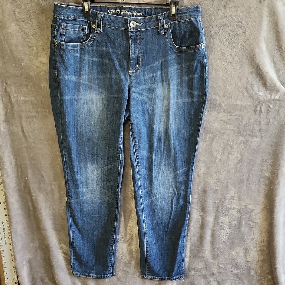 Women's Cato Blue Jeans.